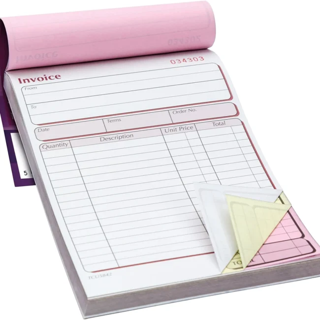 Invoice Booklet